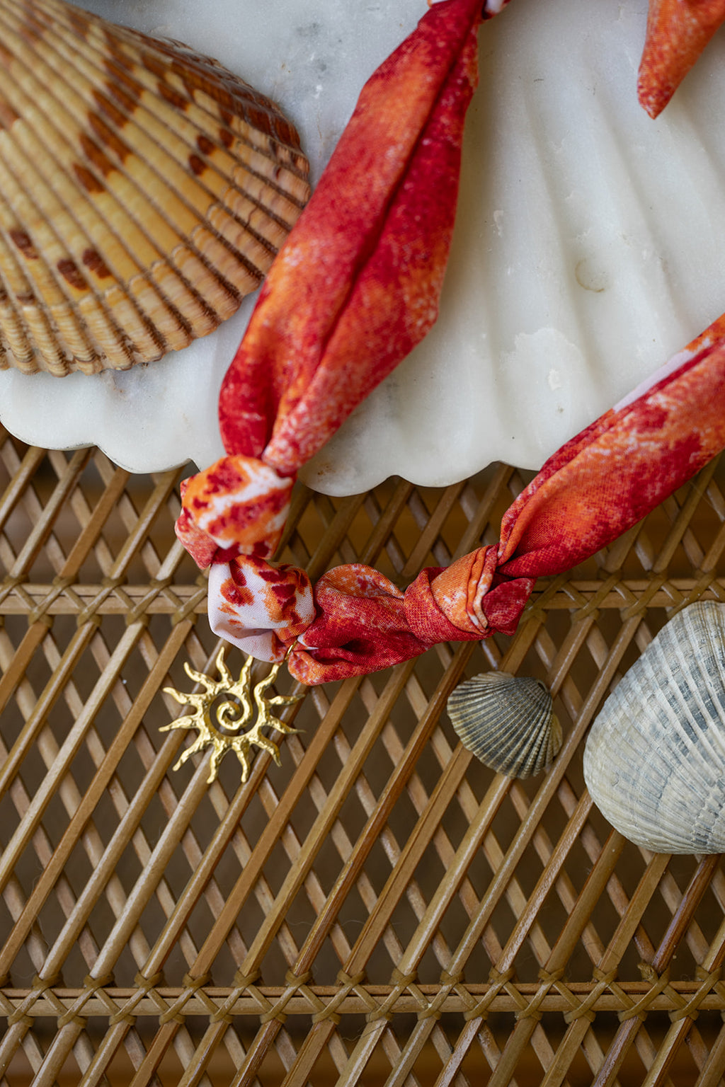 Ray of Sunshine Scarf Necklace