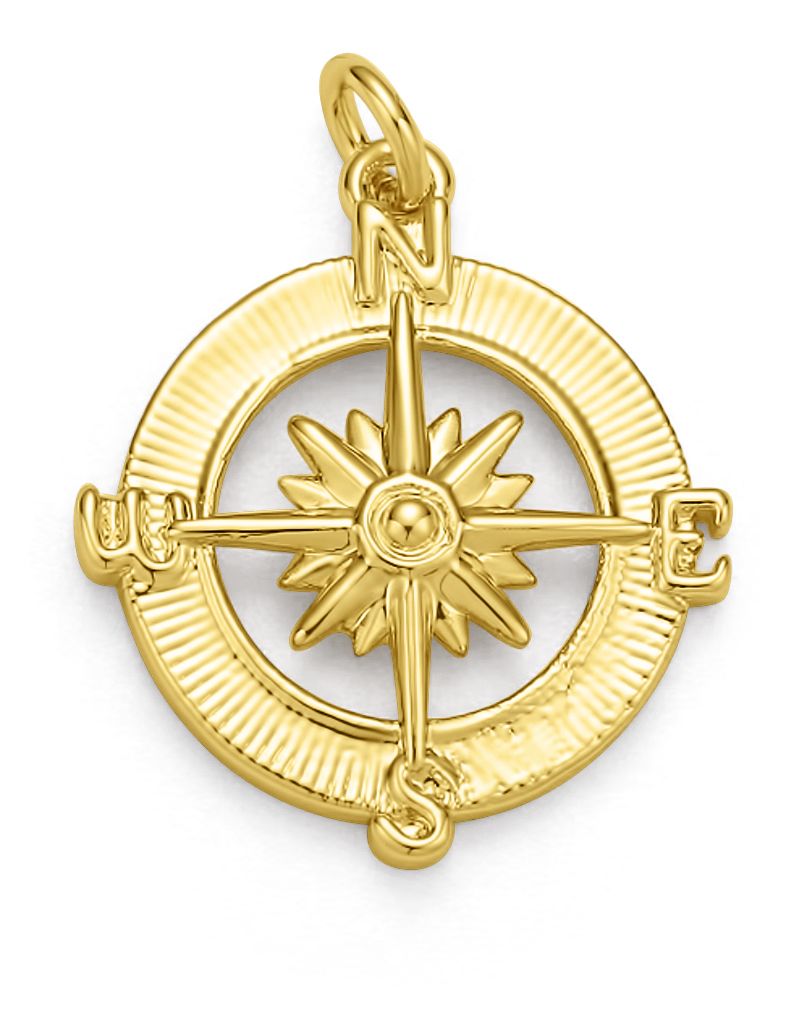 Compass Charm