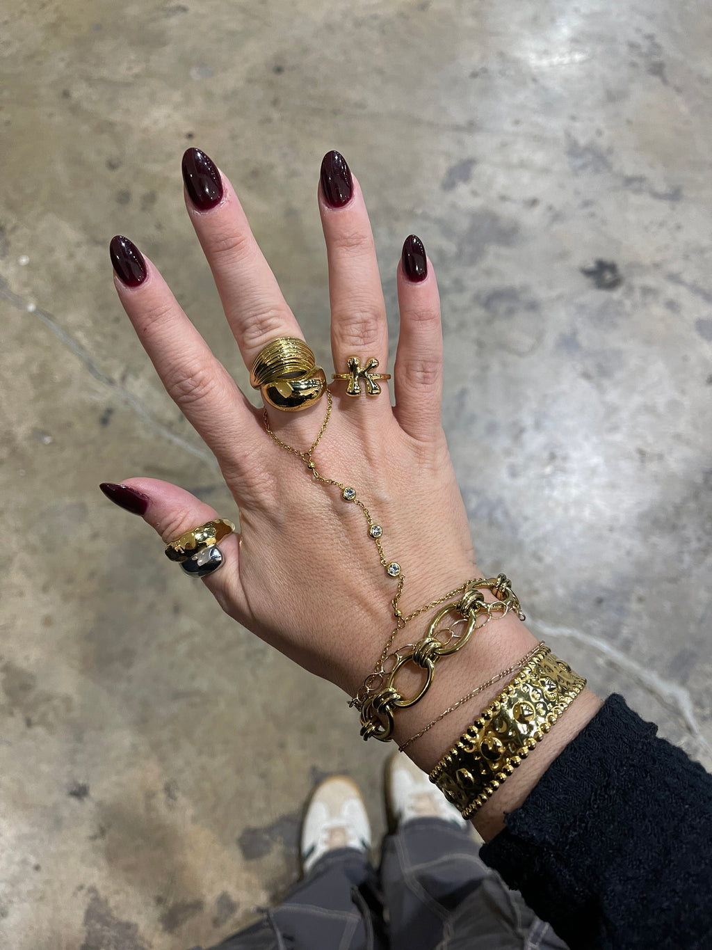 Gold Hand Chain