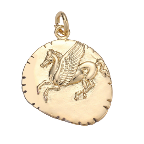 Flying Horse Coin Charm