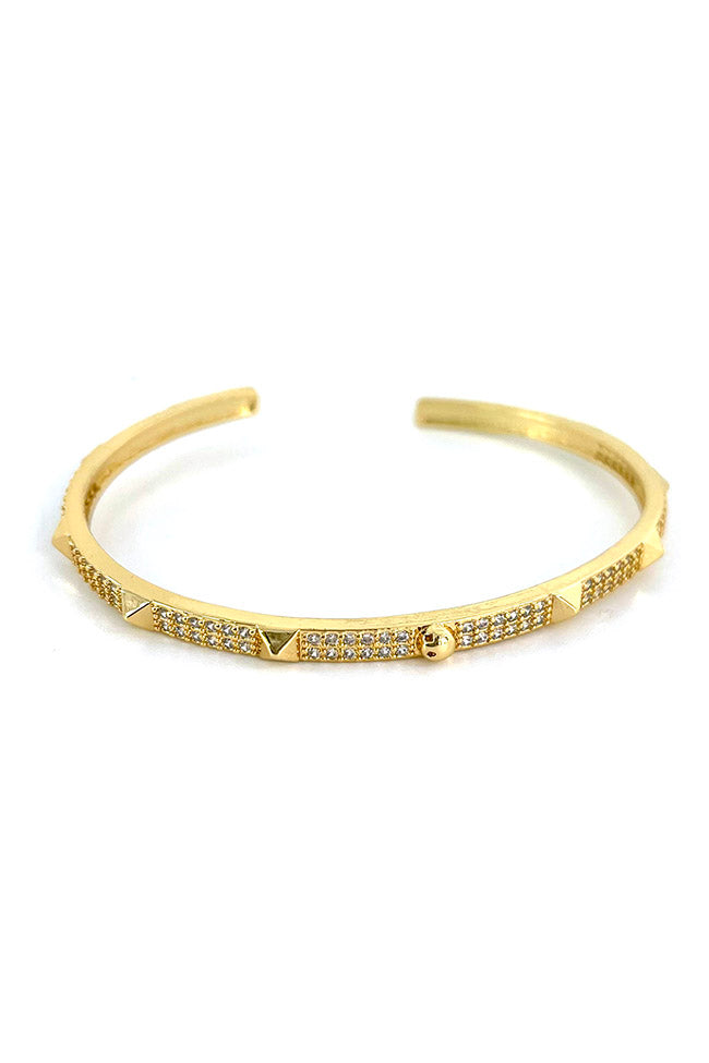 Harper Cuff Bracelet in Gold